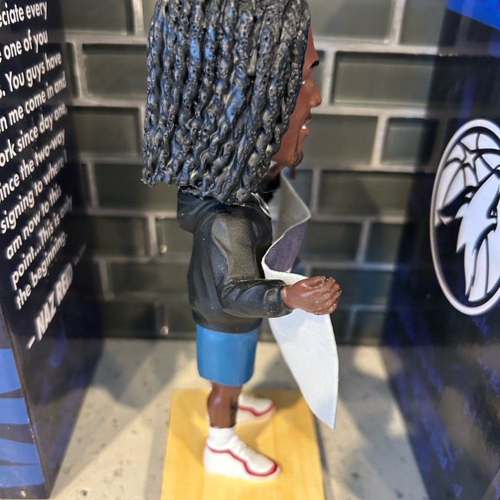 Naz Reid Bobblehead Figurine - 2025 sga new in box - Picture 4 of 4